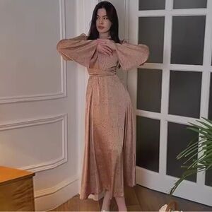 Ali express wrap tie dress